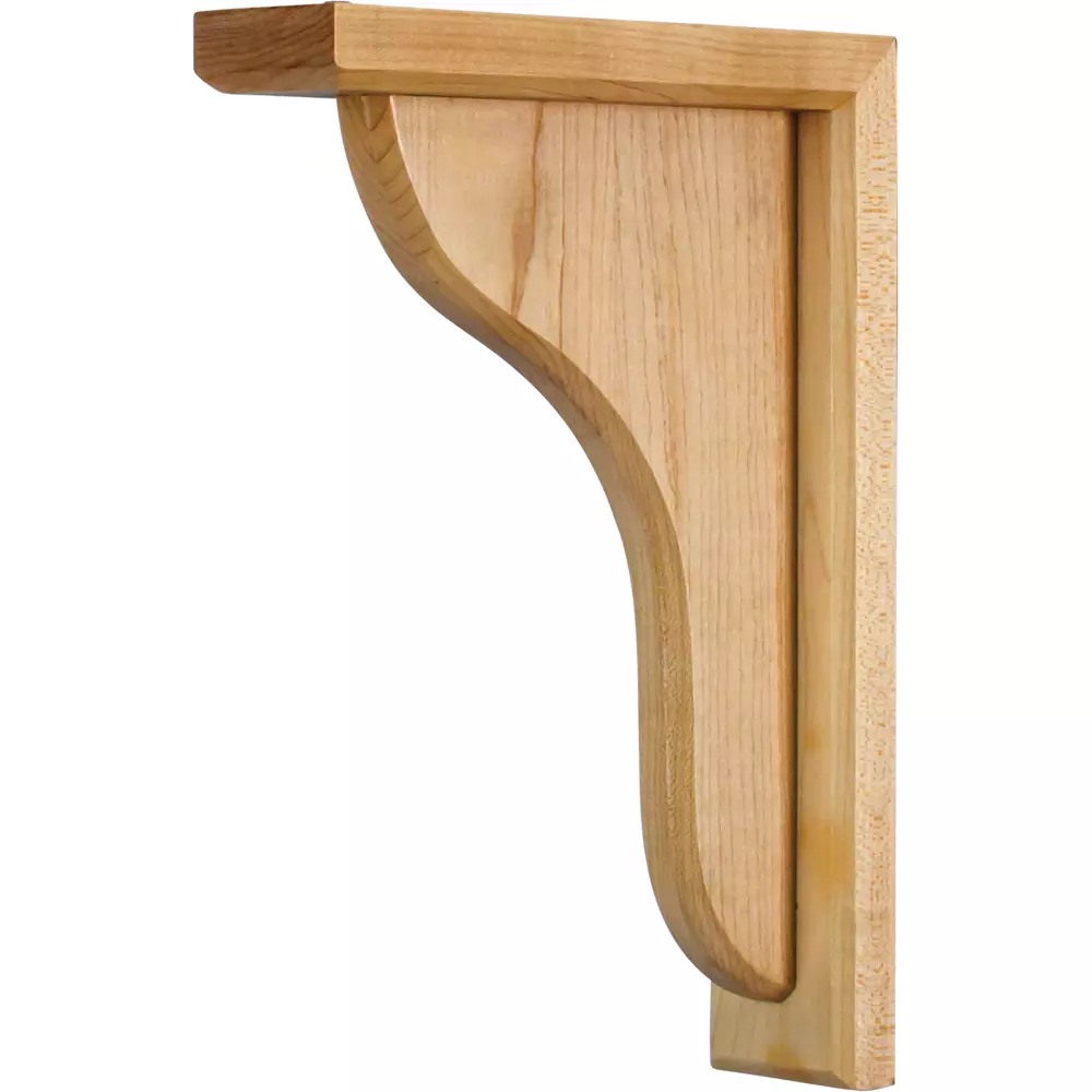 Kitply Traditional Wood Bar Bracket Corbel